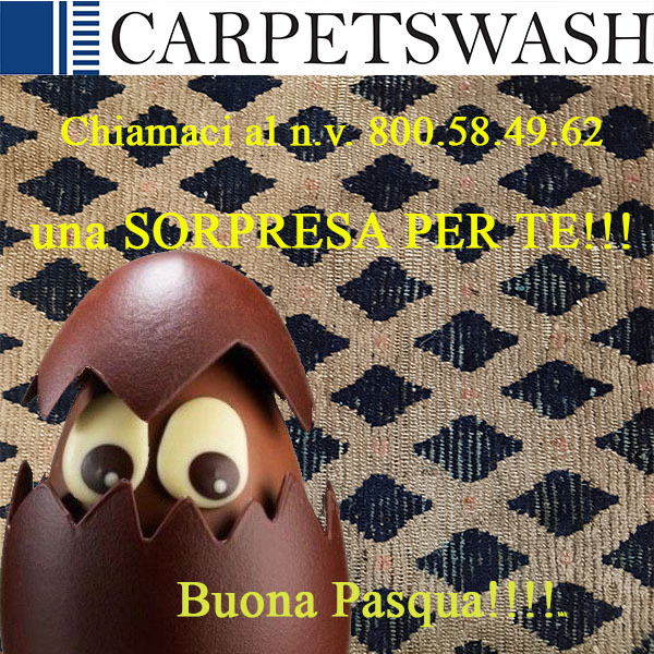 Pulizie di Primavera _promo pasqua lavaggio tappeti