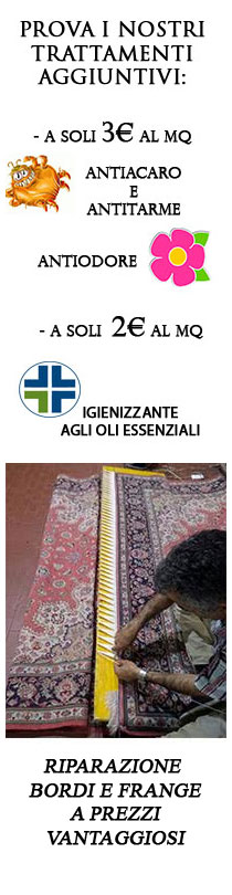 Antiscivolo Tappeti  Bersanettitappeti: restauro riparazione lavaggio  tappeti